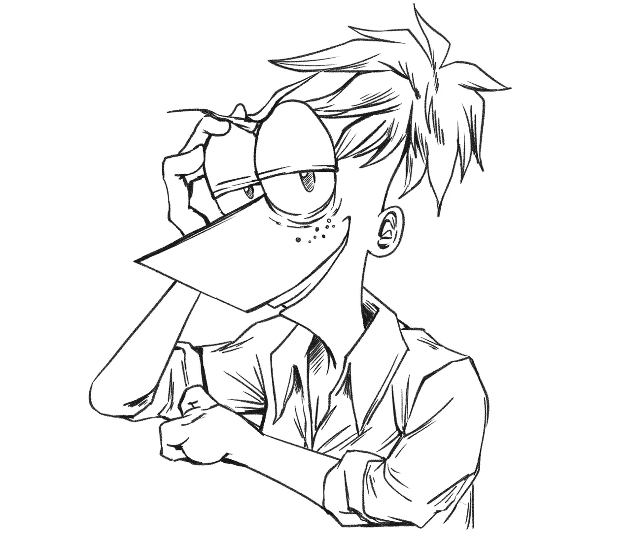 dibujo de finias y fer Colouring Pages