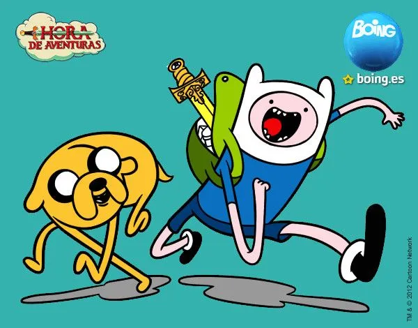 Dibujo de Finn y Jake pintado por Brisa535 en Dibujos.net el día ... Dibujo de Finn y Jake pintado por Brisa535 en Dibujos.net el día ...
