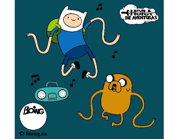 Dibujo de Finn Y Jake! pintado por Subzeromk en Dibujos.net el día ...