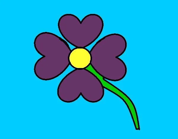 Como dibujar una flor bonita - Imagui