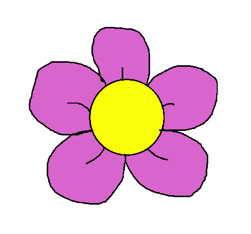 Dibujo de Flor 3 pintado por Primavera en Dibujos.net el día 18-02 ...