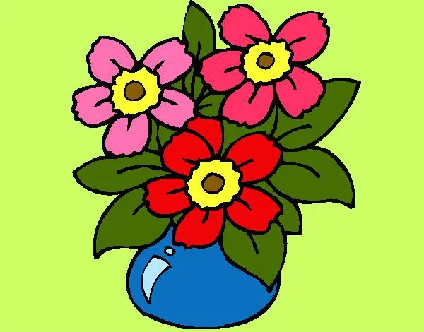Dibujo de florero pintado por Lamorales en Dibujos.net el día 01 ... Dibujo de florero pintado por Lamorales en Dibujos.net el día 01 ...