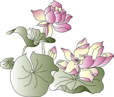 Dibujo Flores de loto | Clearharmony - Falundafa en Europa Dibujo Flores de loto | Clearharmony - Falundafa en Europa