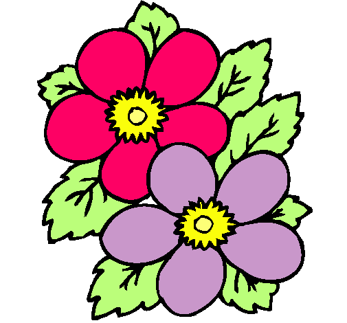 Dibujo de Flores pintado por Primavera en Dibujos.net el día 14-10 ...