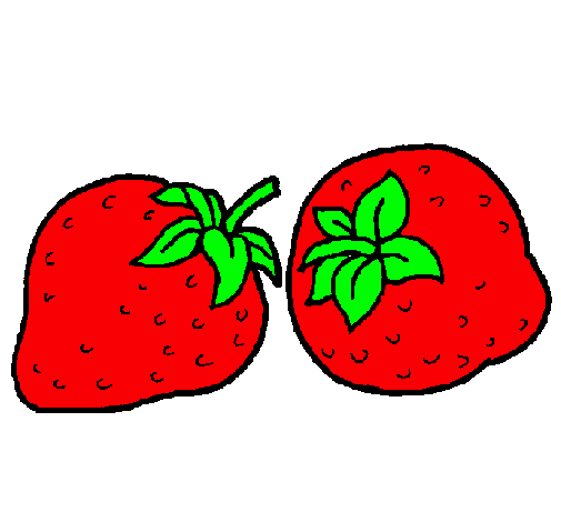Dibujo de fresas pintado por Fresa en Dibujos.net el día 14-11-10 ... Dibujo de fresas pintado por Fresa en Dibujos.net el día 14-11-10 ...