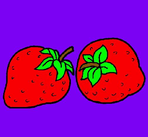 Dibujo de fresas pintado por Frutillitas en Dibujos.net el día 20 ... Dibujo de fresas pintado por Frutillitas en Dibujos.net el día 20 ...