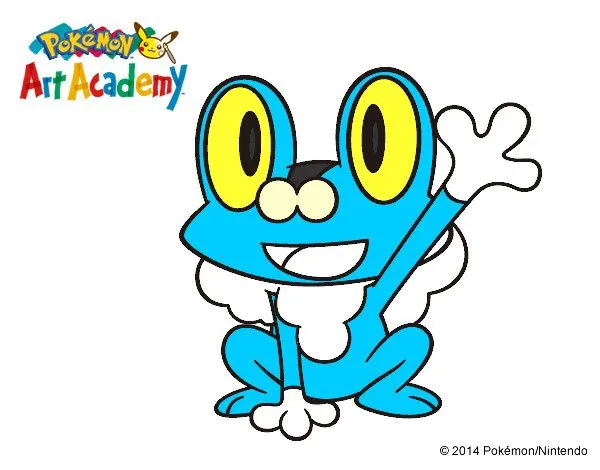 Dibujo de Froakie saludando pintado por Inbisimal en Dibujos.net ...