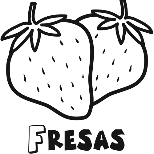 Dibujos de Fresita Rosita para colorear - Imagui