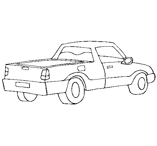 Dibujo de Furgoneta III para Colorear