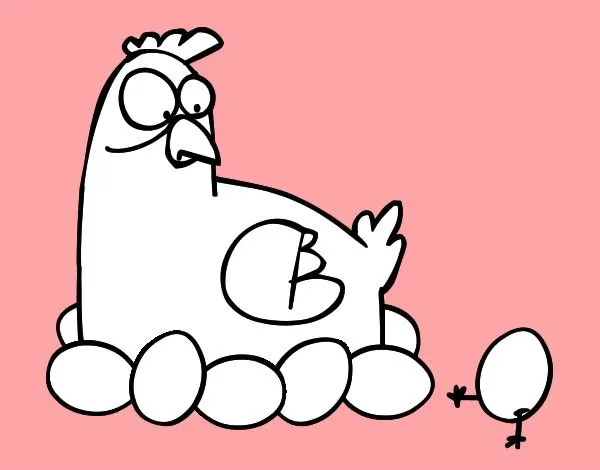 Dibujo de Gallina incubando pintado por Leerose1 en Dibujos.net el ... Dibujo de Gallina incubando pintado por Leerose1 en Dibujos.net el ...