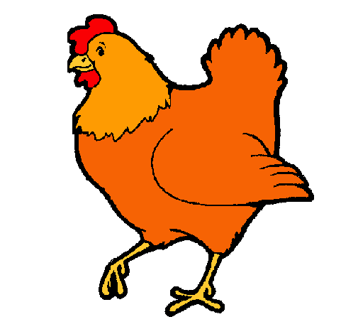 Dibujo de Gallina pintado por Bere1 en Dibujos.net el día 12-02-11 ... Dibujo de Gallina pintado por Bere1 en Dibujos.net el día 12-02-11 ...