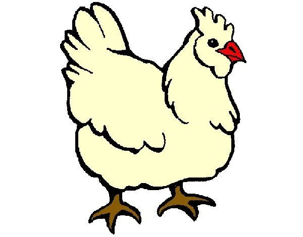 Dibujo de Gallina 1 pintado por Gemmagemit en Dibujos.net el día ... Dibujo de Gallina 1 pintado por Gemmagemit en Dibujos.net el día ...