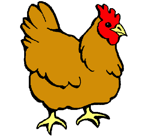 Dibujo de Gallina pintado por Sofy en Dibujos.net el día 25-01-11 ... Dibujo de Gallina pintado por Sofy en Dibujos.net el día 25-01-11 ...