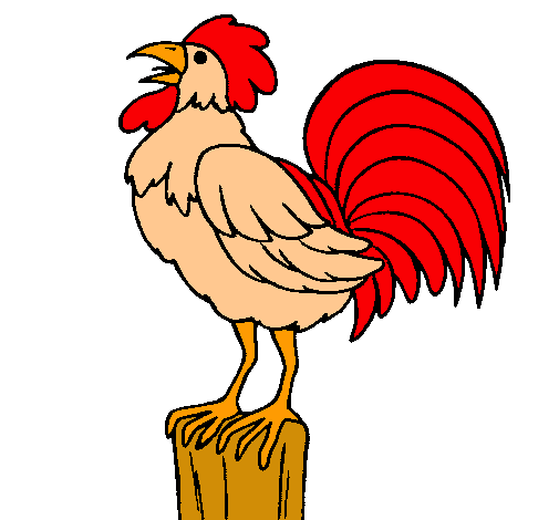 Dibujo de Gallo cantando pintado por Nellyabi en Dibujos.net el ... Dibujo de Gallo cantando pintado por Nellyabi en Dibujos.net el ...
