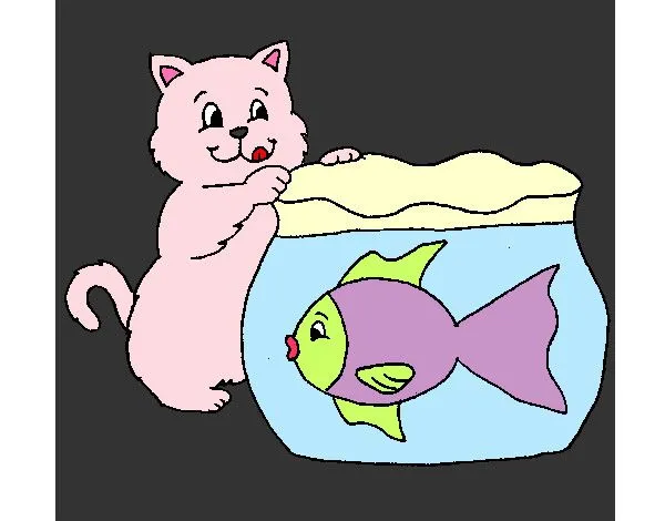 Dibujo de gatico pintado por Camichi en Dibujos.net el día 30-06 ...