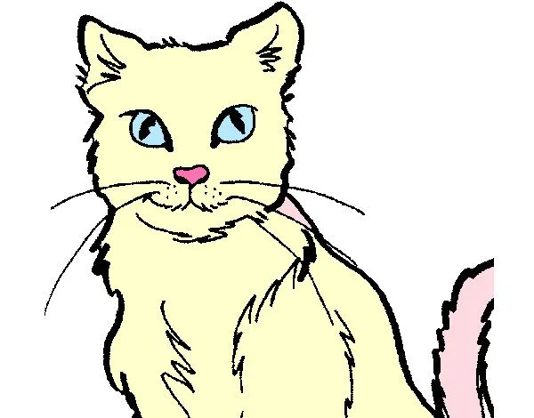 Dibujo de gatita (mascara ) pintado por Yaiza22552 en Dibujos.net ...