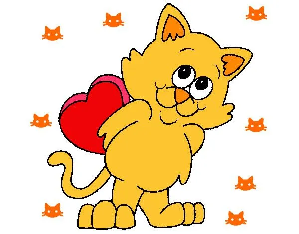 Dibujo de gatito pintado por Anaruth251 en Dibujos.net el día 14 ... Dibujo de gatito pintado por Anaruth251 en Dibujos.net el día 14 ...