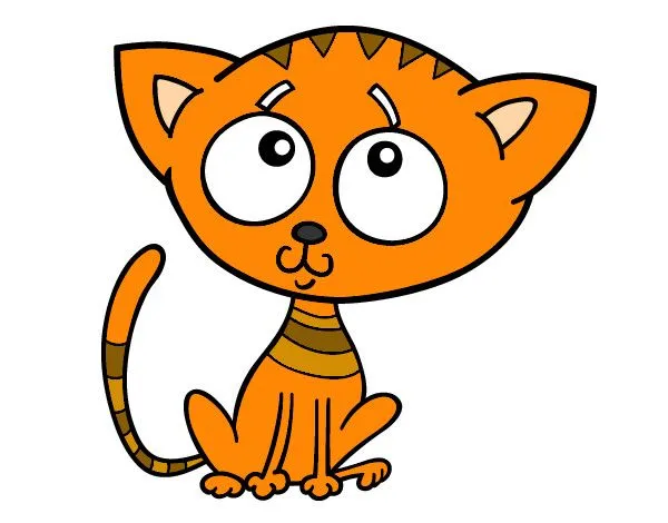 Dibujo de Gatito triste pintado por Popyta en Dibujos.net el día ... Dibujo de Gatito triste pintado por Popyta en Dibujos.net el día ...