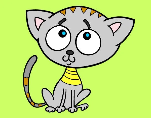 Dibujo de Gatito triste pintado por Sarap en Dibujos.net el día 08 ... Dibujo de Gatito triste pintado por Sarap en Dibujos.net el día 08 ...