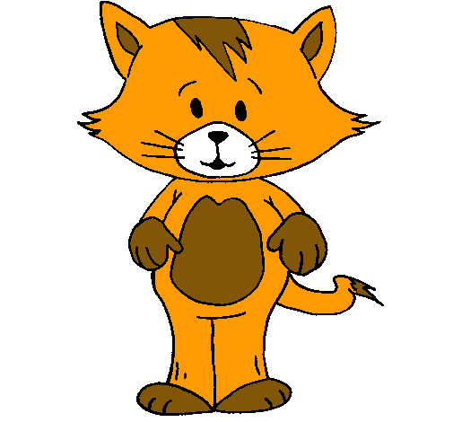 Dibujo de Gato con flequillo pintado por Vale06 en Dibujos.net el ... Dibujo de Gato con flequillo pintado por Vale06 en Dibujos.net el ...