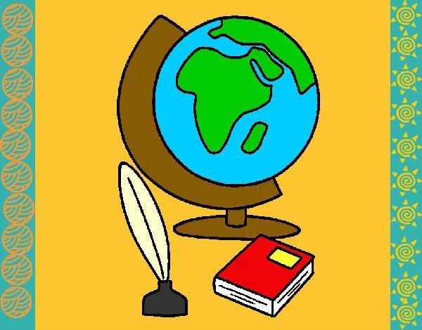 Dibujo de Geografia pintado por Veda en Dibujos.net el día 02-04 ...