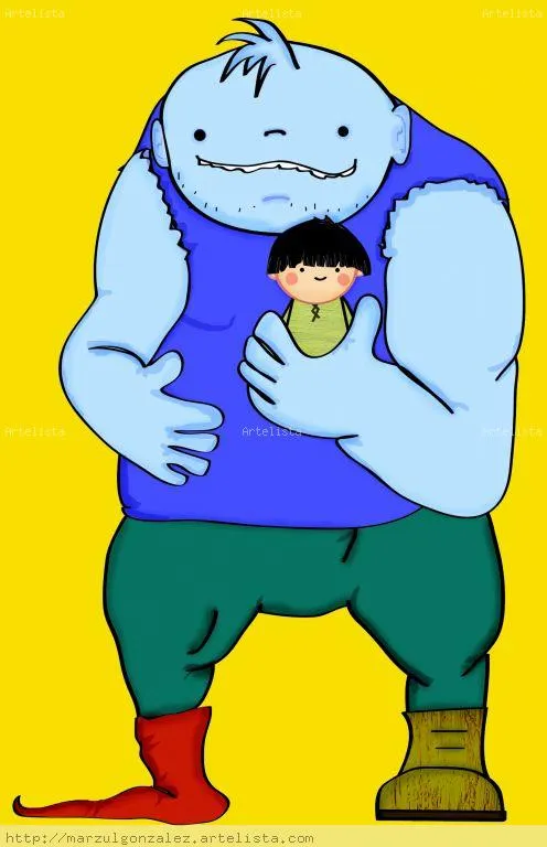 Dibujo de gigante - Imagui