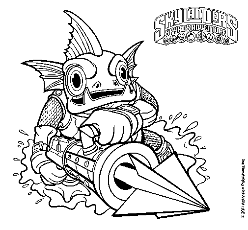 Dibujo de Gill Grunt pintado por Ranier en Dibujos.net el día 07 ...