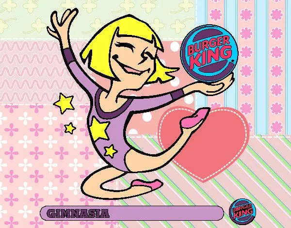 Dibujo de Yo Haciendo Gimnasia Rítmica pintado por Beylla en ...