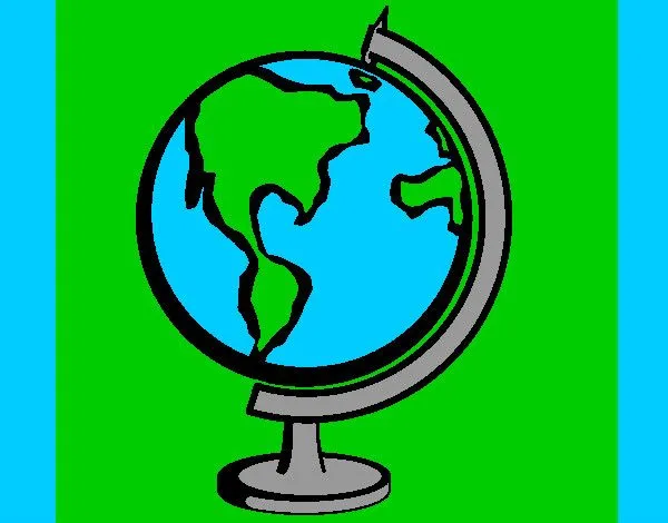 Dibujo de globo terraqueo pintado por Allu3 en Dibujos.net el día ... Dibujo de globo terraqueo pintado por Allu3 en Dibujos.net el día ...