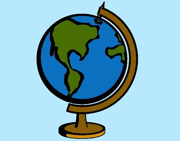 Dibujo de Globo Terraquio pintado por Leoncito12 en Dibujos.net el ... Dibujo de Globo Terraquio pintado por Leoncito12 en Dibujos.net el ...