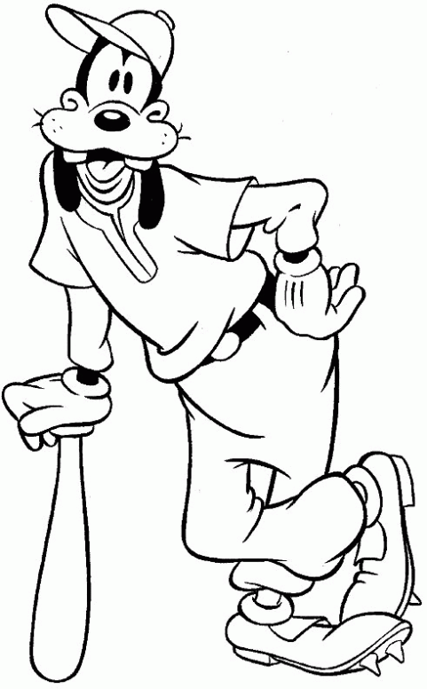 Dibujo de Goofy deportista para colorear. Dibujos infantiles de ... Dibujo de Goofy deportista para colorear. Dibujos infantiles de ...