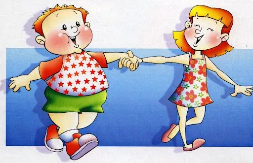Dibujo de un gordo y un flaco - Imagui