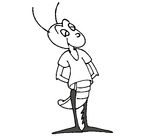 Dibujo de Grillo pintado por Giomary en Dibujos.net el día 11-06 ... Dibujo de Grillo pintado por Giomary en Dibujos.net el día 11-06 ...