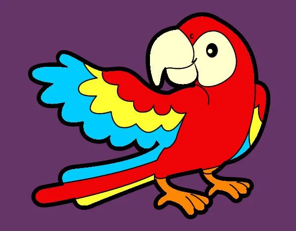 Dibujo de guacamaya pintado por Alevas en Dibujos.net el día 16-12 ...