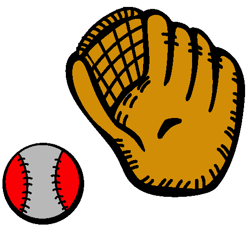 Dibujo de Guante y bola de béisbol pintado por Avatar en Dibujos ... Dibujo de Guante y bola de béisbol pintado por Avatar en Dibujos ...