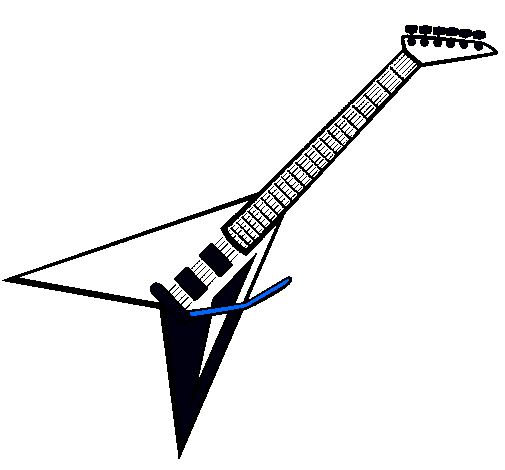 Dibujo de Guitarra eléctrica II pintado por Macho en Dibujos.net ... Dibujo de Guitarra eléctrica II pintado por Macho en Dibujos.net ...