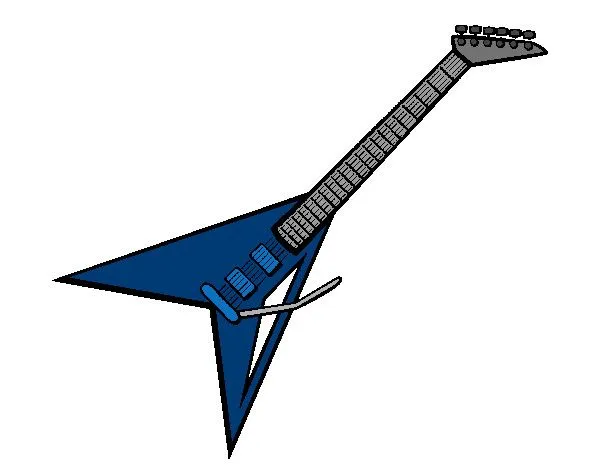 Dibujo de Guitarra eléctrica II pintado por Subzeromk en Dibujos ...