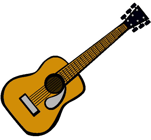 Dibujo de Guitarra española II pintado por Acustica en Dibujos.net ...