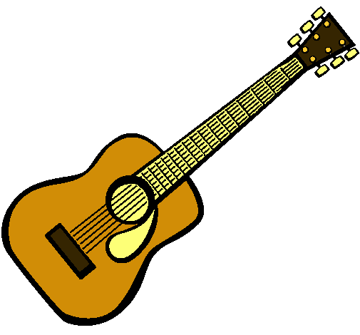 Dibujo de Guitarra española II pintado por Guitarra en Dibujos.net ...