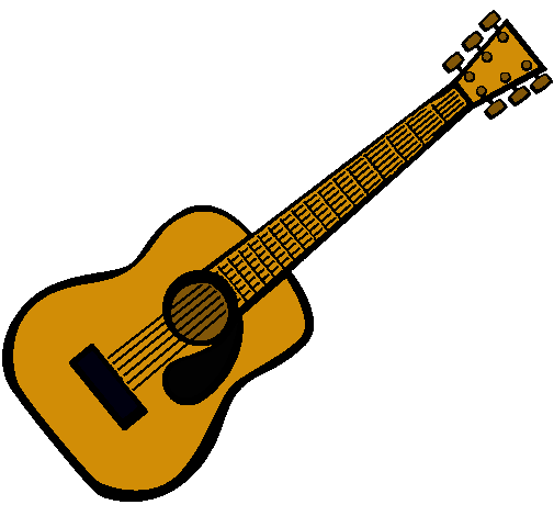 Dibujo de Guitarra española II pintado por Guitarra en Dibujos.net ...