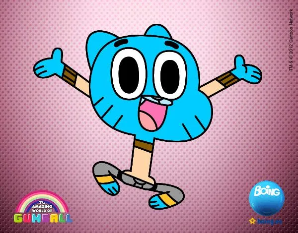 Dibujo de Gumball pintado por Hyves en Dibujos.net el día 17-05-12 ...