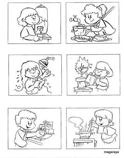 Dibujo de los habitos de la higiene personal - Imagui Dibujo de los habitos de la higiene personal - Imagui