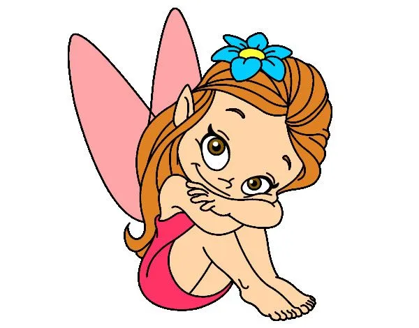 Dibujo de Hada sentada pintado por Ciintiia en Dibujos.net el día ... Dibujo de Hada sentada pintado por Ciintiia en Dibujos.net el día ...
