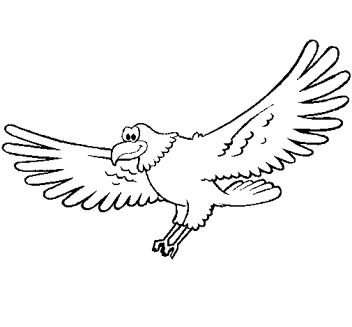 Dibujo de Halcón para Colorear - Dibujos.net Dibujo de Halcón para Colorear - Dibujos.net