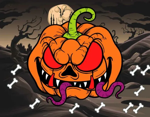 Dibujo de HALLOWEEN pintado por C-kan en Dibujos.net el día 09-03 ... Dibujo de HALLOWEEN pintado por C-kan en Dibujos.net el día 09-03 ...