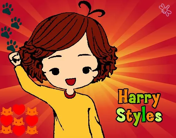 Dibujo de Harry Styles pintado por Cris1d en Dibujos.net el día 07 ...