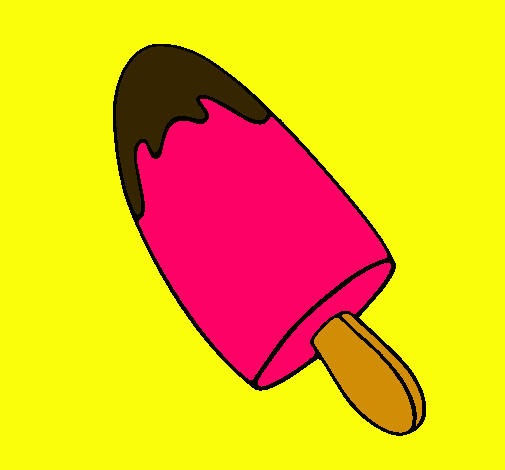 Dibujo de Helado cremoso pintado por Paleta en Dibujos.net el día ...