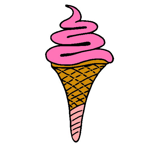 Dibujo de Helado de un sabor pintado por Helados en Dibujos.net el ... Dibujo de Helado de un sabor pintado por Helados en Dibujos.net el ...