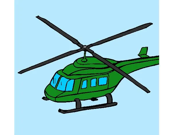 Dibujo de helicoptero de guerra pintado por Jorgito10 en Dibujos ...