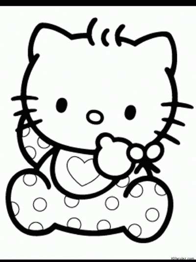 Dibujo de Hello Kitty bebé. Dibujo para colorear de Hello Kitty bebé ... Dibujo de Hello Kitty bebé. Dibujo para colorear de Hello Kitty bebé ...
